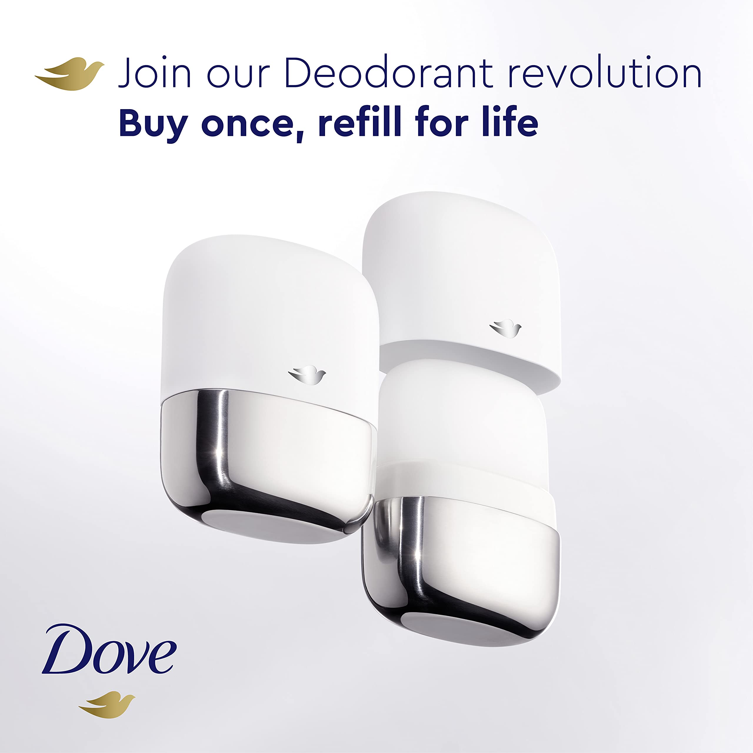 Dove emballage plastique recyclé à 98%, réduction déchets plastiques.