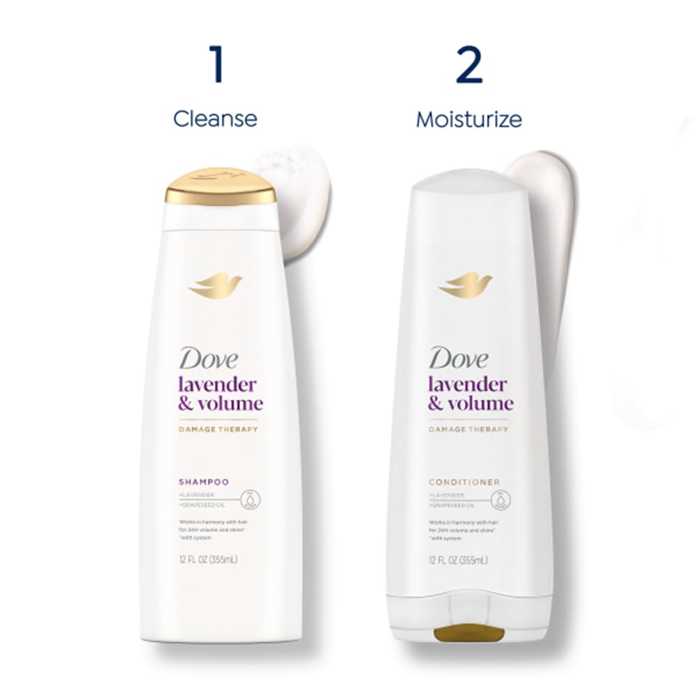 Emballage ensemble rituel Dove pour une routine capillaire nourrissante.