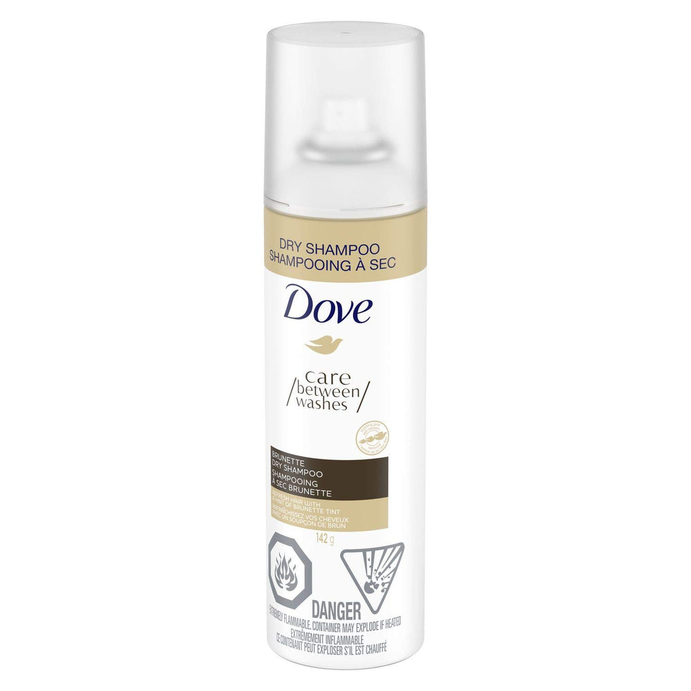 Texture légère Dove Care Between Washes Brunette apporte du volume sans résidu