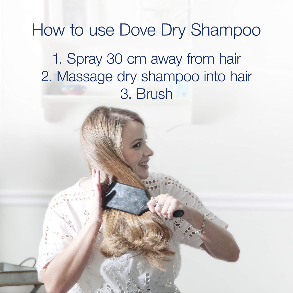 Dove Care Between Washes Brunette respecte les cheveux colorés avec douceur