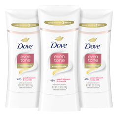 Dove Even Tone bâton, application facile et protection longue durée.