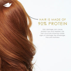 Formulation Bio-Nourish et Keratine réparatrice pour cheveux plus sains.