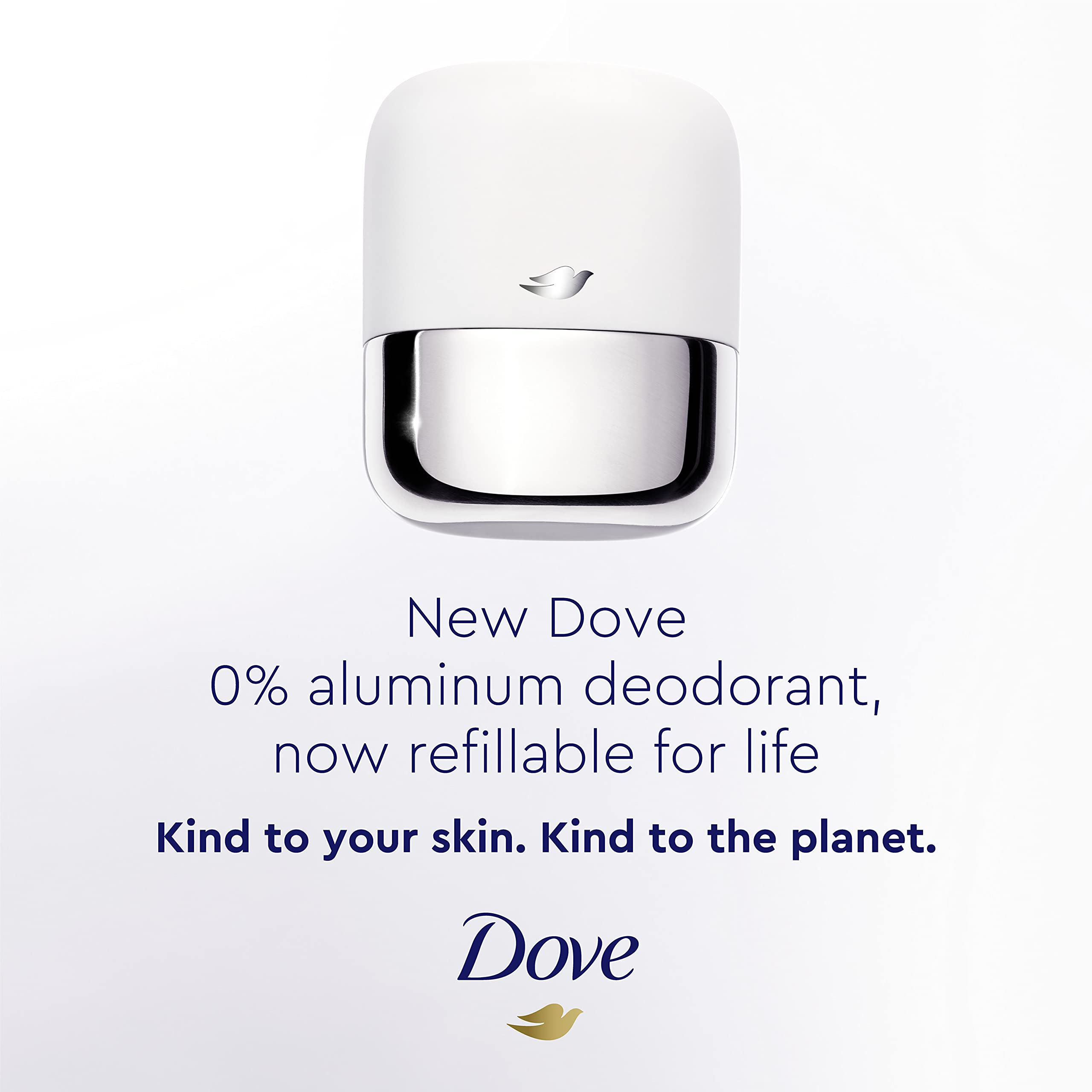 Dove formule sans alcool respectueuse de la peau.