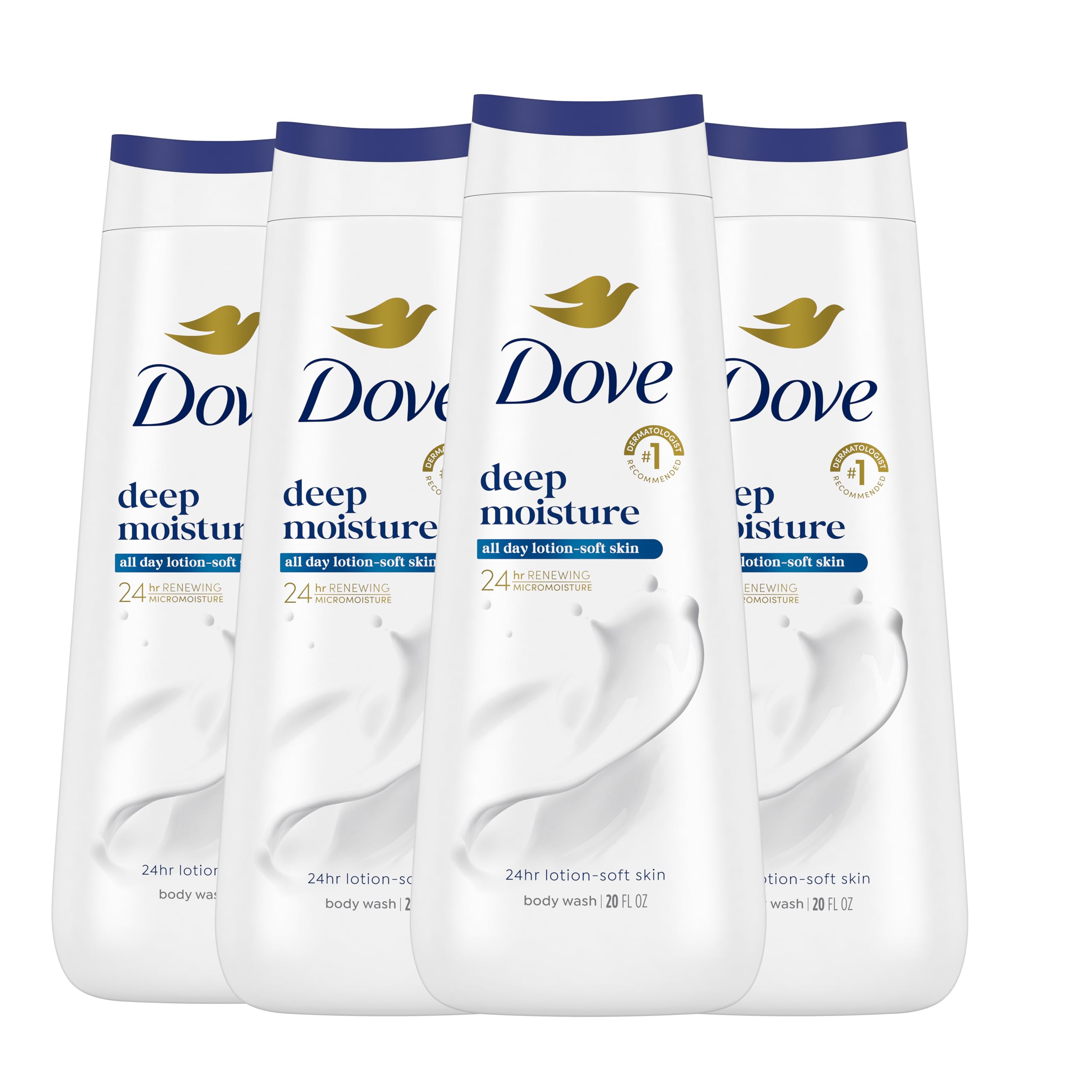 Dove gel-douche-corps-bouteille: présentation de la bouteille, hydratation douce et durable