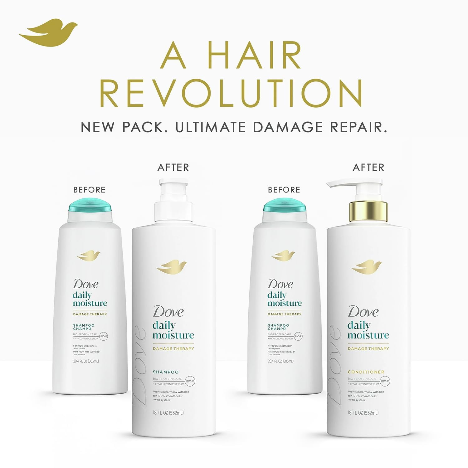 Gel douche hydratant Dove, flacon généreux pour peau douce et nourrie.