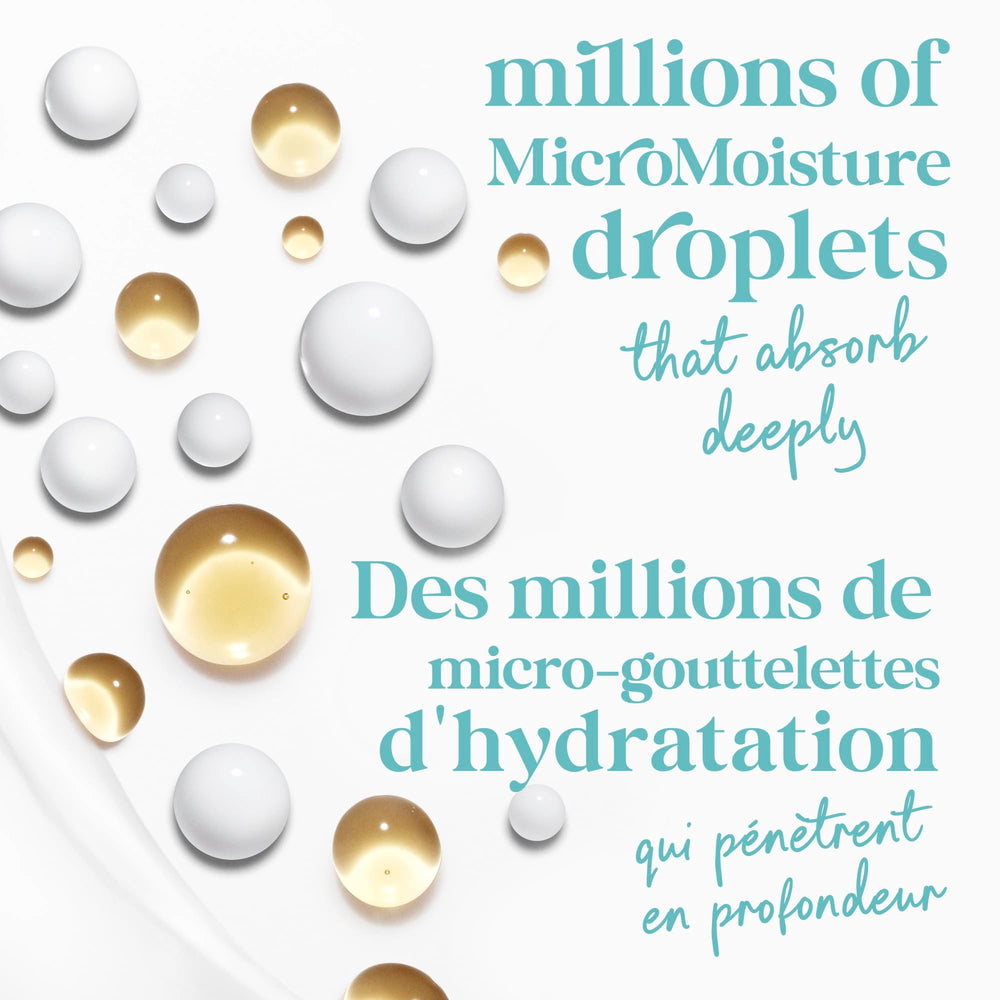 Dove gel-douche respecte le microbiome cutané et la douceur quotidienne.