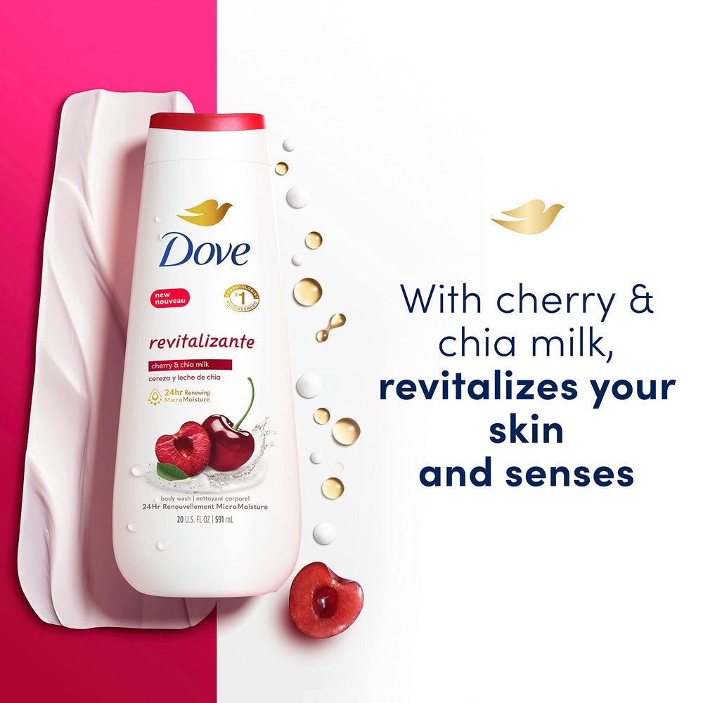 Mousse Dove sur la main, douche douce et hydratante.