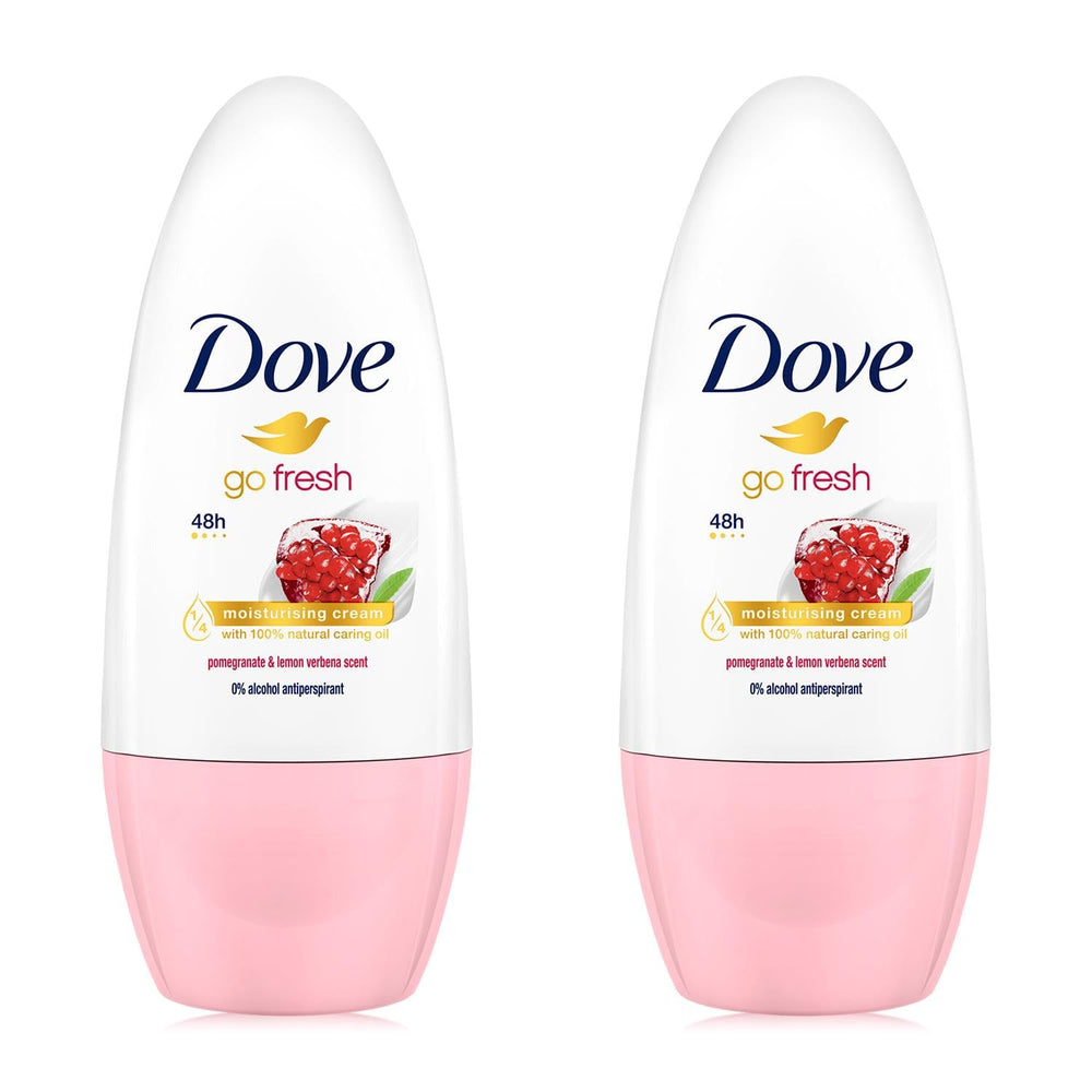 Dove Go Fresh Roll-On 50ml grenade et verveine: fraîcheur longue durée.