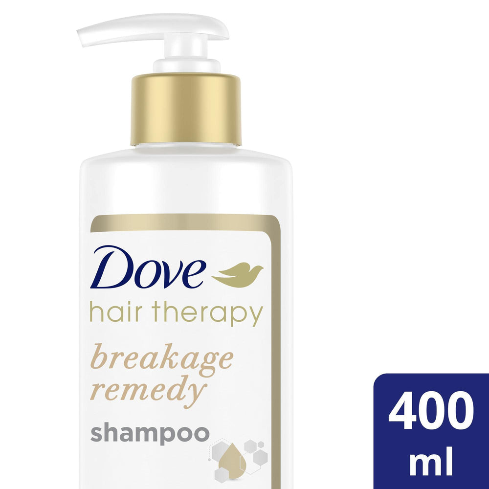 Dove Hair Therapy Breakage Remedy Shampoo — mousse généreuse prête à nettoyer sans alourdir