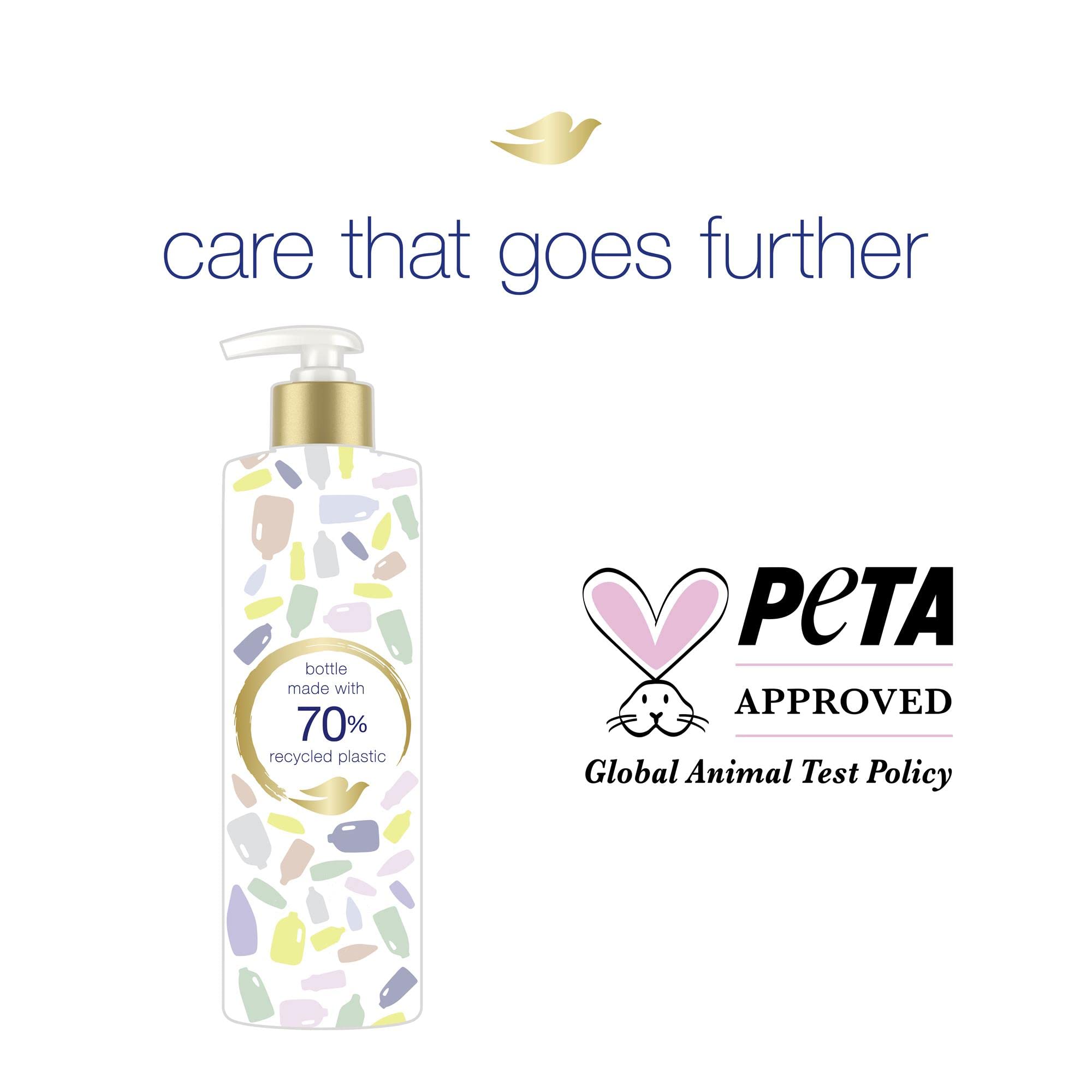 Dove Hair Therapy Breakage Remedy Shampoo — sans cruauté et logo PETA pour la tranquillité d'esprit