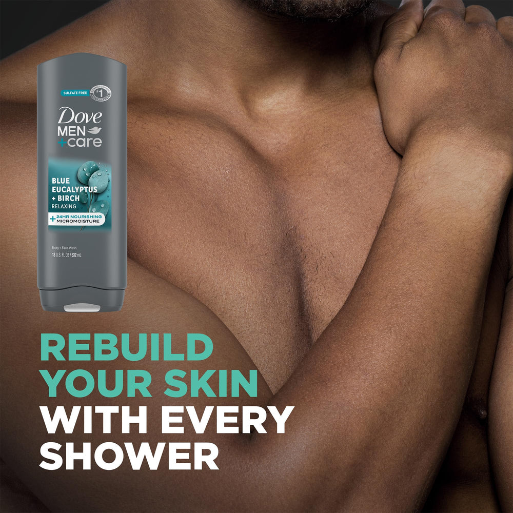 Dove Men+Care rituel-douche-quotidien: routine masculine simple et efficace.