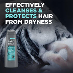 Dove Men+Care technologie-micro-humidite: peau douce après chaque douche.