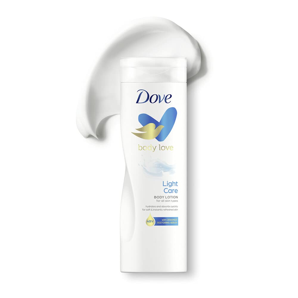 Texture crème veloutée Dove hydro-nourrissante pour nourrir en profondeur.