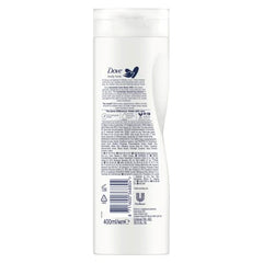 Texture crème épaisse de Dove Original pour une hydratation efficace.