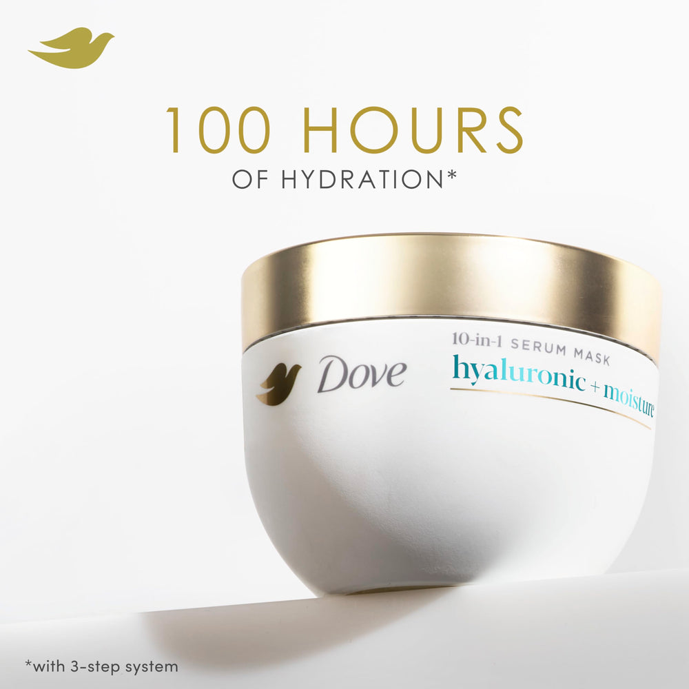 Dove Masque Bio-Protein Liquide, aperçu d’un soin fortifiant.