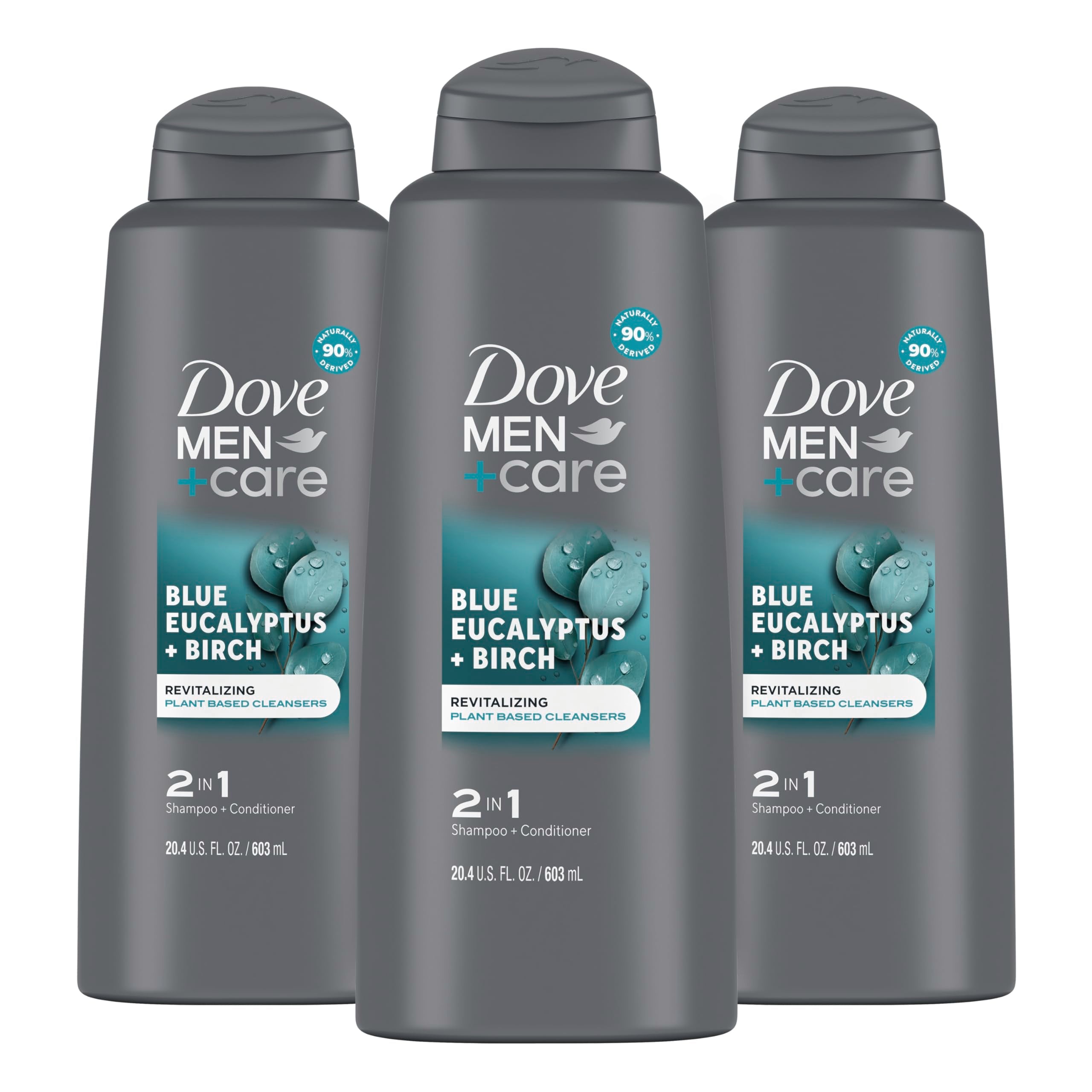 DOVE MEN + CARE 2 en 1: parfum citrique, fraîcheur durable
