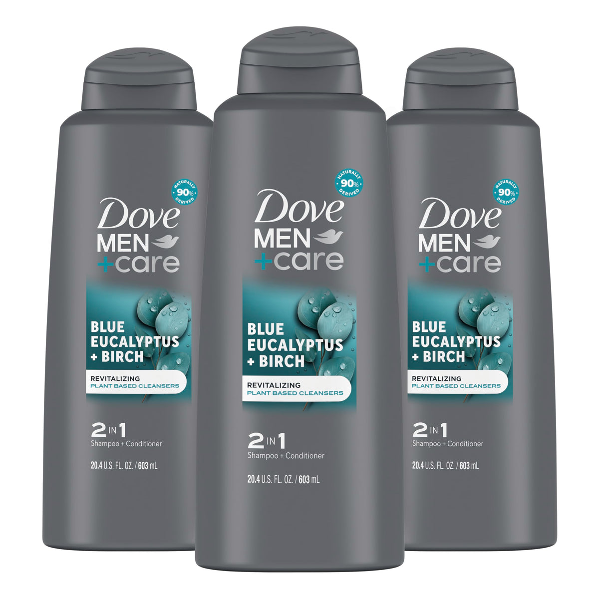 DOVE MEN + CARE 2 en 1: parfum citrique, fraîcheur durable