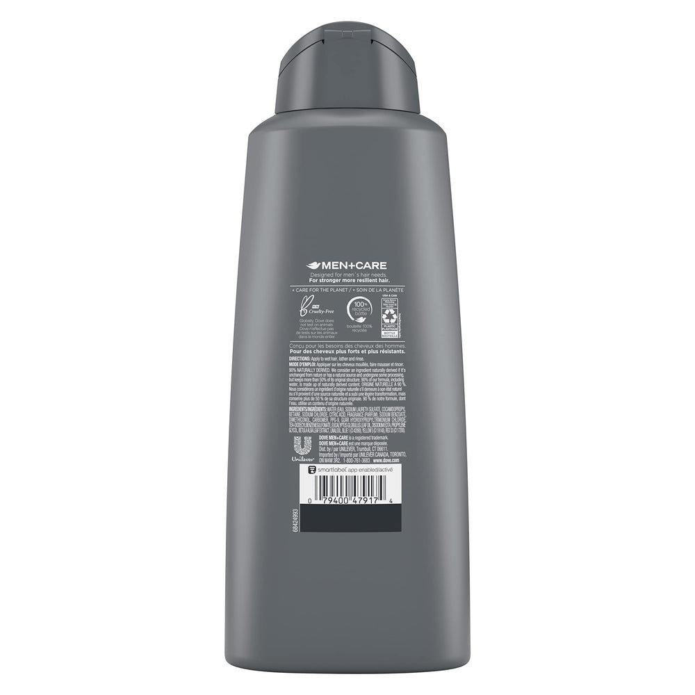 DOVE MEN + CARE 2 en 1: mousse légère pour cheveux et corps