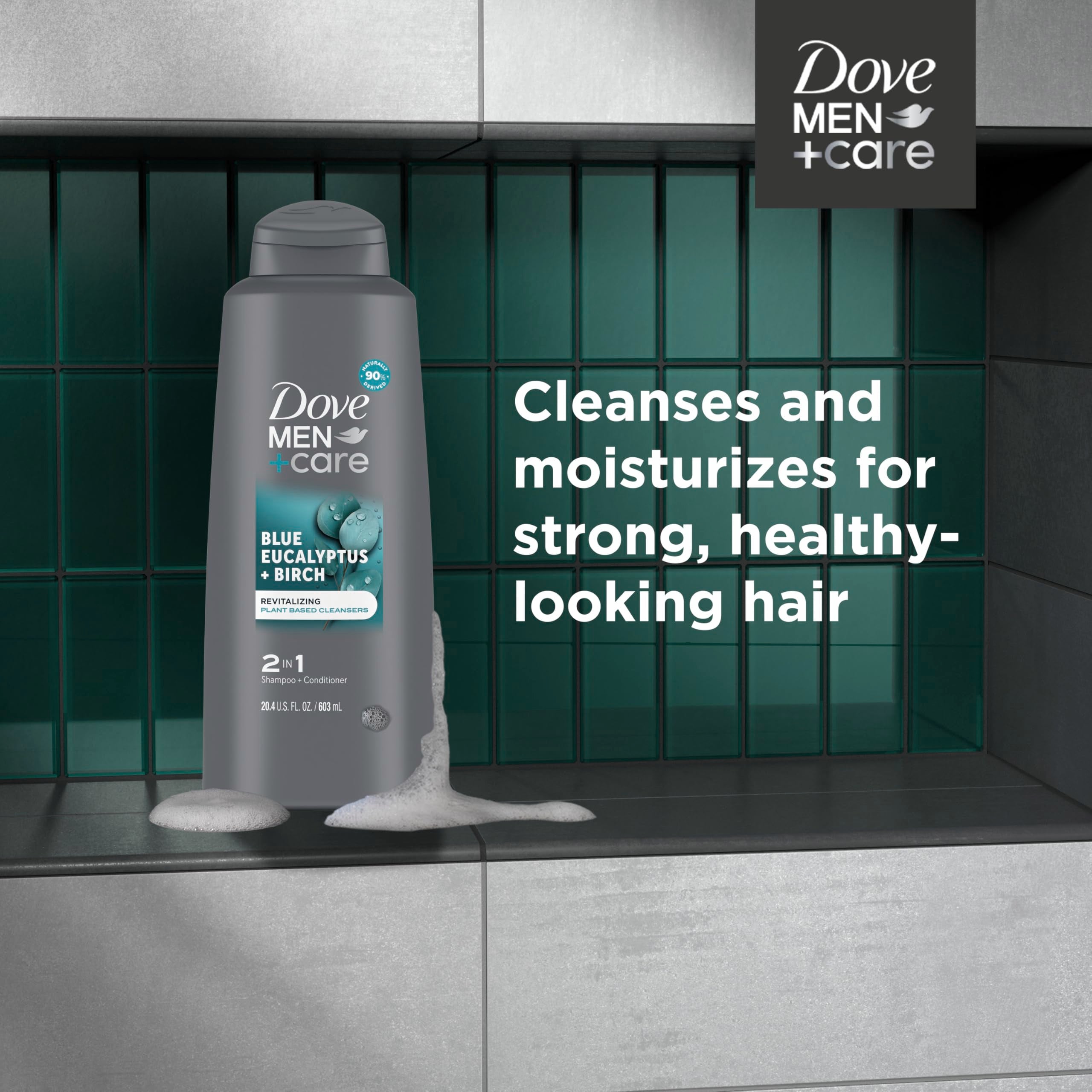 DOVE MEN + CARE pour hommes actifs: soin quotidien tout-en-un