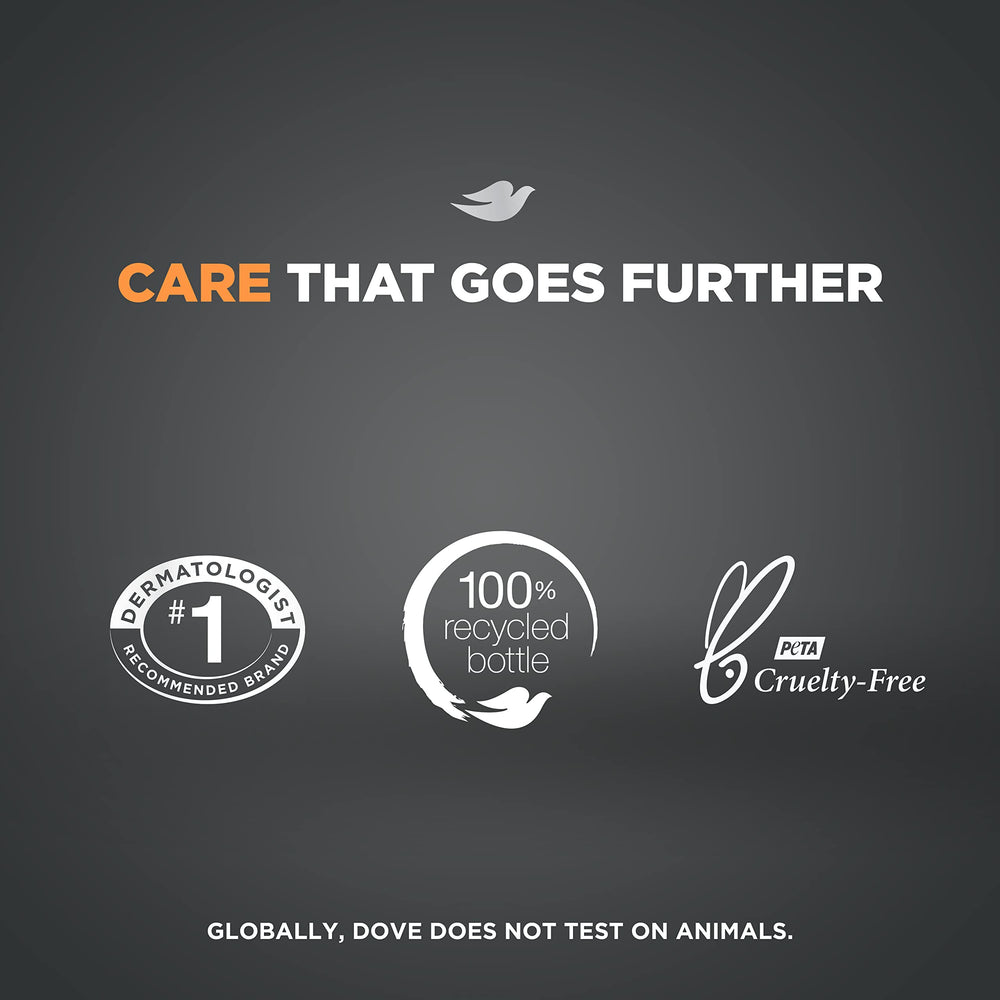 Savon-barre Dove Men+Care: texture douce et peau hydratée après rinçage