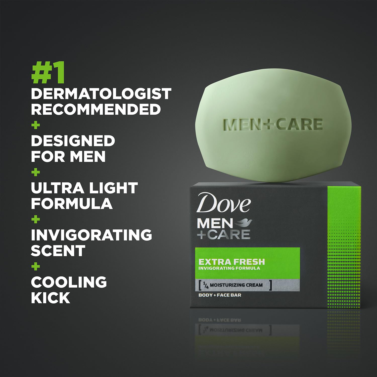Emballage recyclable de Dove Men+Care Extra Fresh.