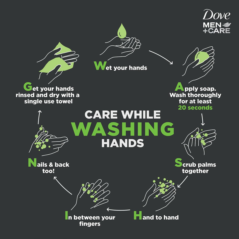 Routine 3-en-1 pratique grâce à Dove Men+Care Extra Fresh.