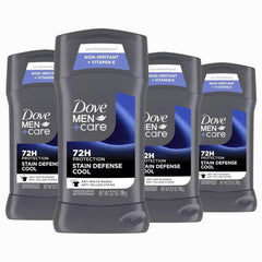 Bâton Dove Men+Care Déodorant, emballage clair et repérable, facile à saisir