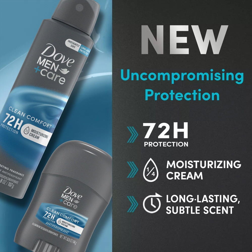 Dove Men+Care Baton Voyage – format compact et pratique pour les déplacements.