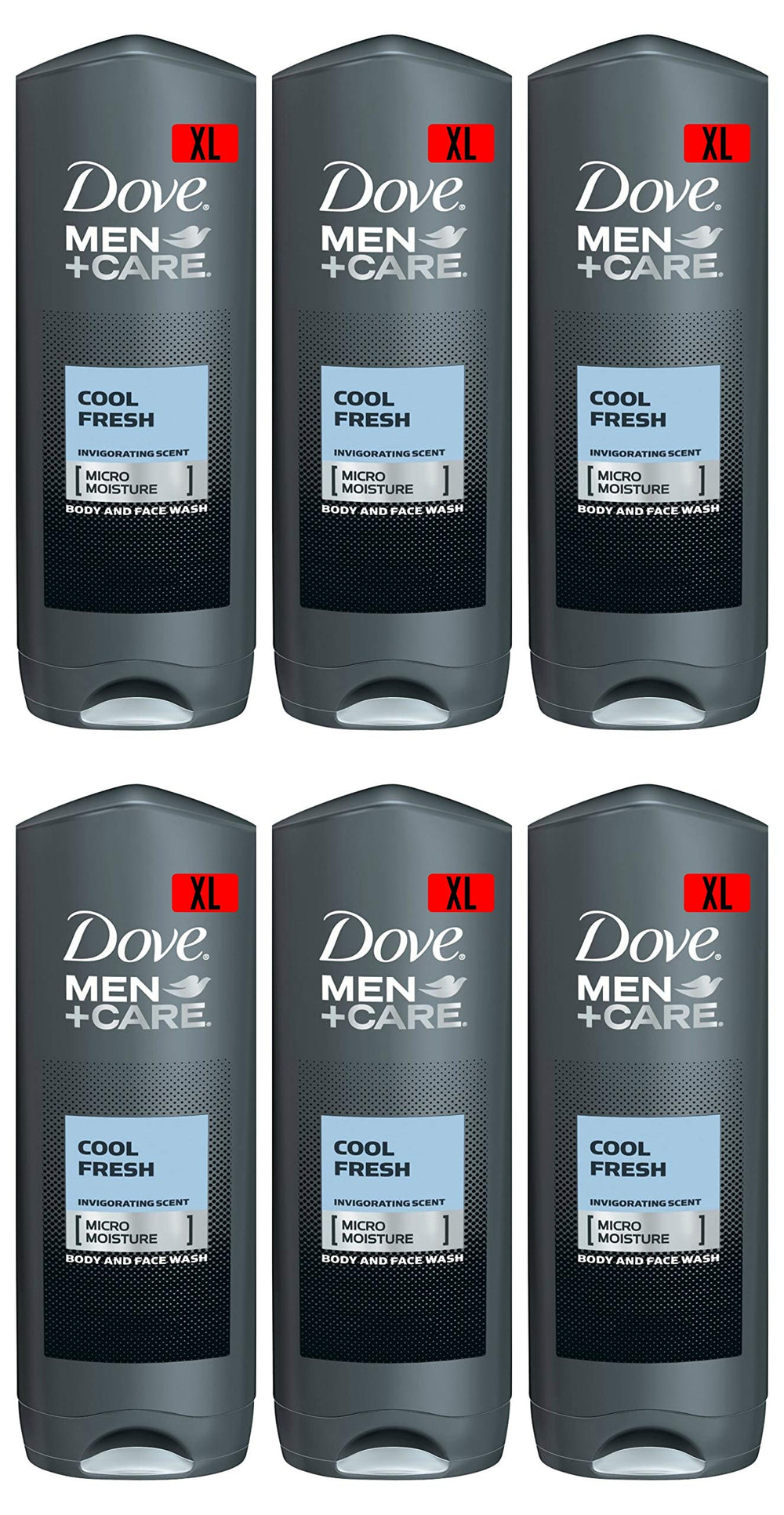 Dove Men Care: bouteille Cool Fresh pour peau rafraîchie et hydratée