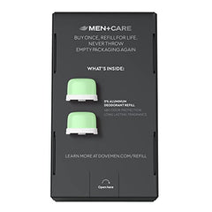 Dove Men+Care boîtier inoxydable inclus dans le kit de démarrage.