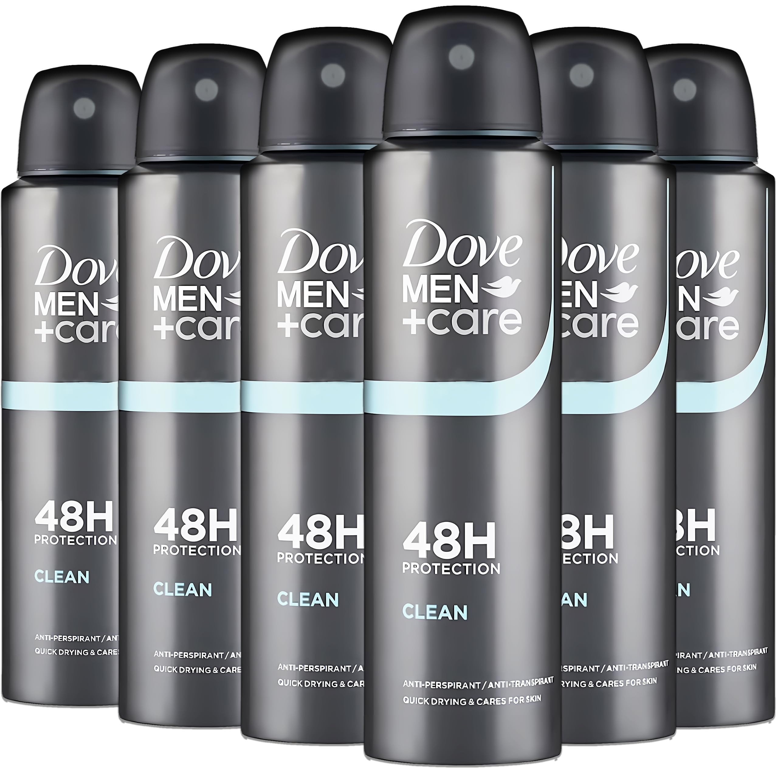 Dove Men+Care Classic Spray et bouteille, diffusion précise et protection fiable tout au long de la journée.