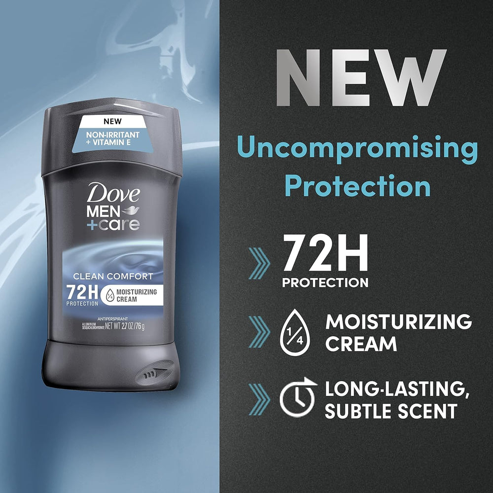 Protection 48h affichée pour le déodorant Stick Clean Comfort.