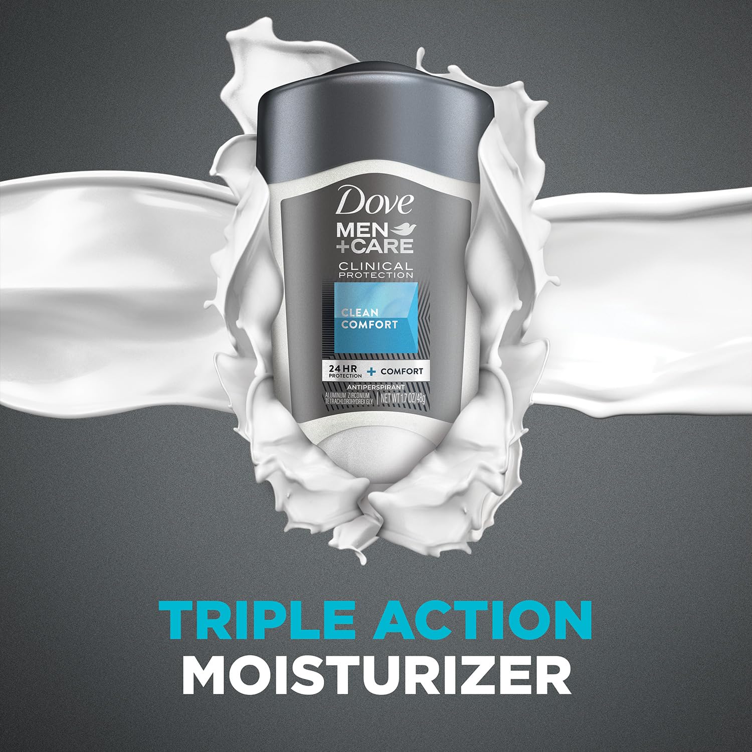 Dove Men+Care Déodorant hydratant 1/4: peau douce.