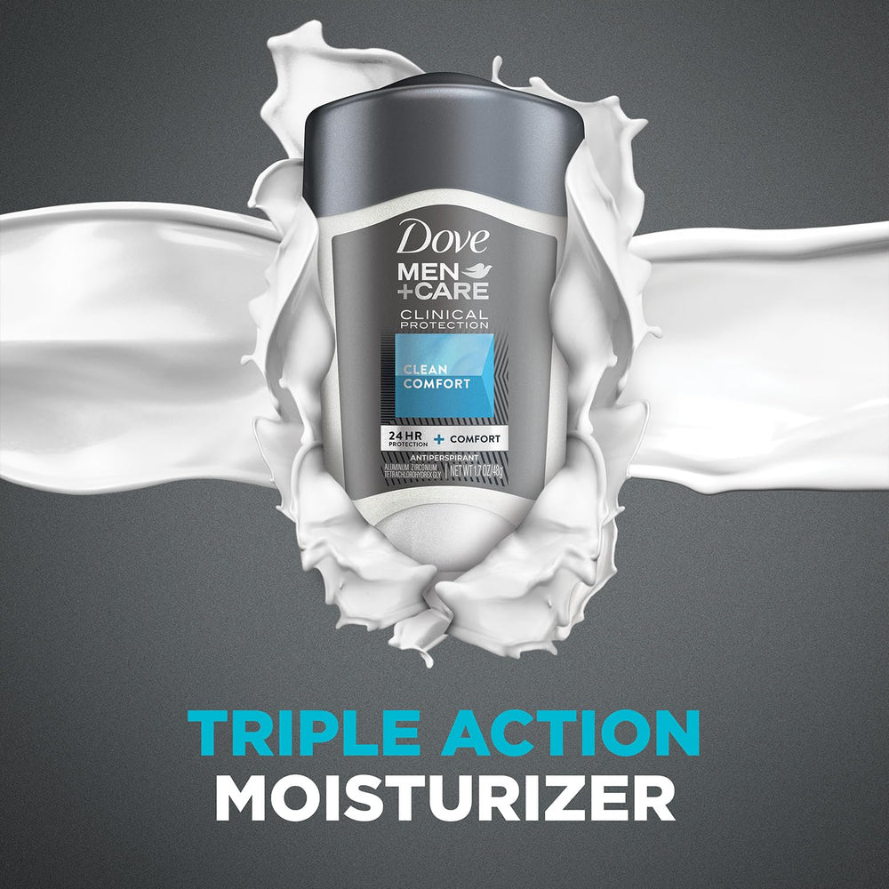 Dove Men+Care Déodorant hydratant 1/4: peau douce.