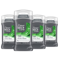 Dove Men+Care Déodorant Stick Extra Frais, lot de 4, pratique pour le quotidien.