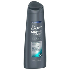 Dove Men+Care Dermacare Scalp Dandruff Defense - bouteille 2 en 1 pour cheveux sans pellicules.