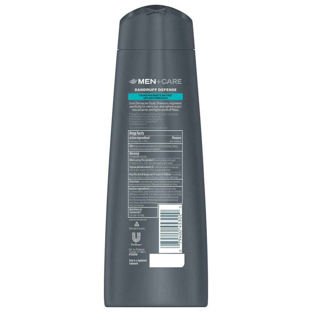 Dove Men+Care Dermacare Scalp Dandruff Defense - texture douce facilitant le massage capillaire.