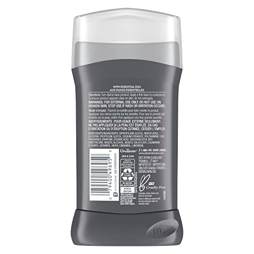 Déodorant sans aluminium DOVE MEN + CARE, douceur et confort cutané.