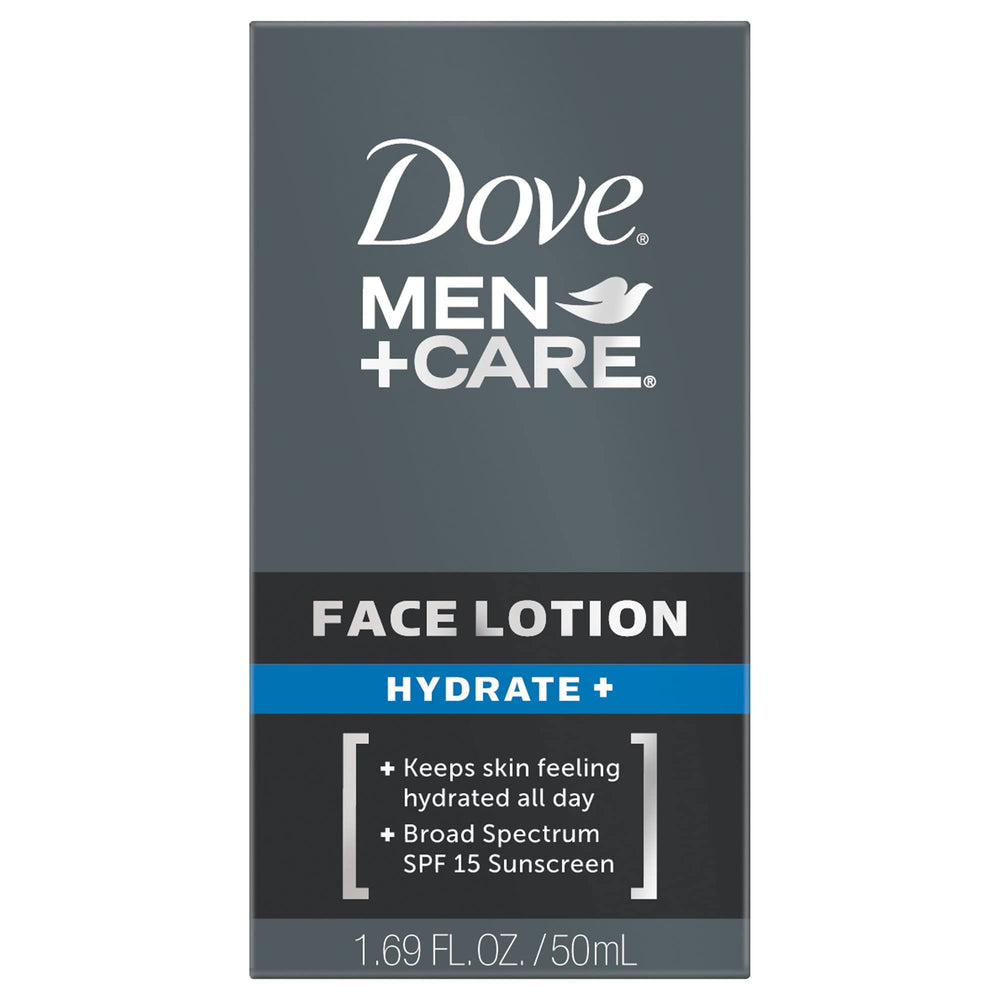 Texture légère de Dove Men+Care Hydrate prête pour une utilisation quotidienne.
