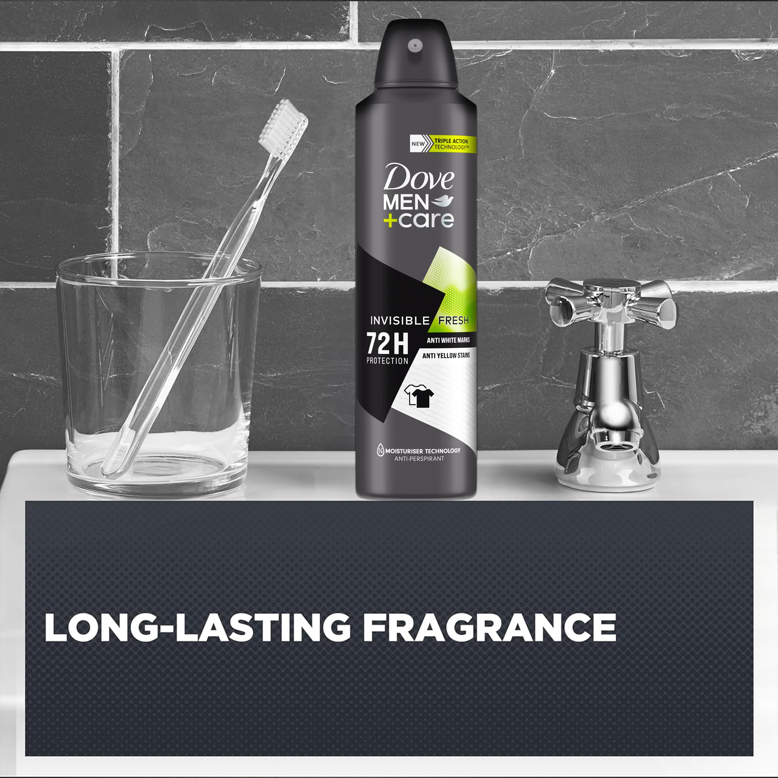 Dove Men+Care Invisible Fresh sac-gym — idéal pour le sac de sport.