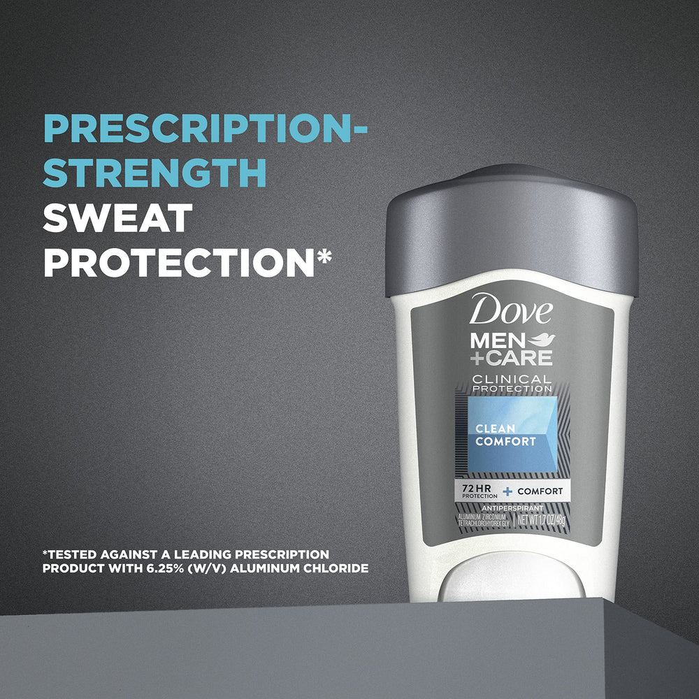 Dove Men+Care Pack 3 Bâtons: format pratique pour la routine quotidienne.