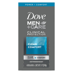 Dove Men+Care Protection Clinique Bâton: application précise sous les aisselles et fraîcheur.