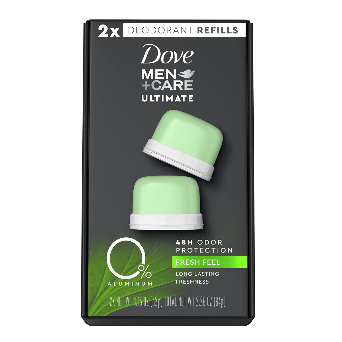 Dove Men+Care Déodorant Recharge Sans Aluminium – remplissage frais et durable.