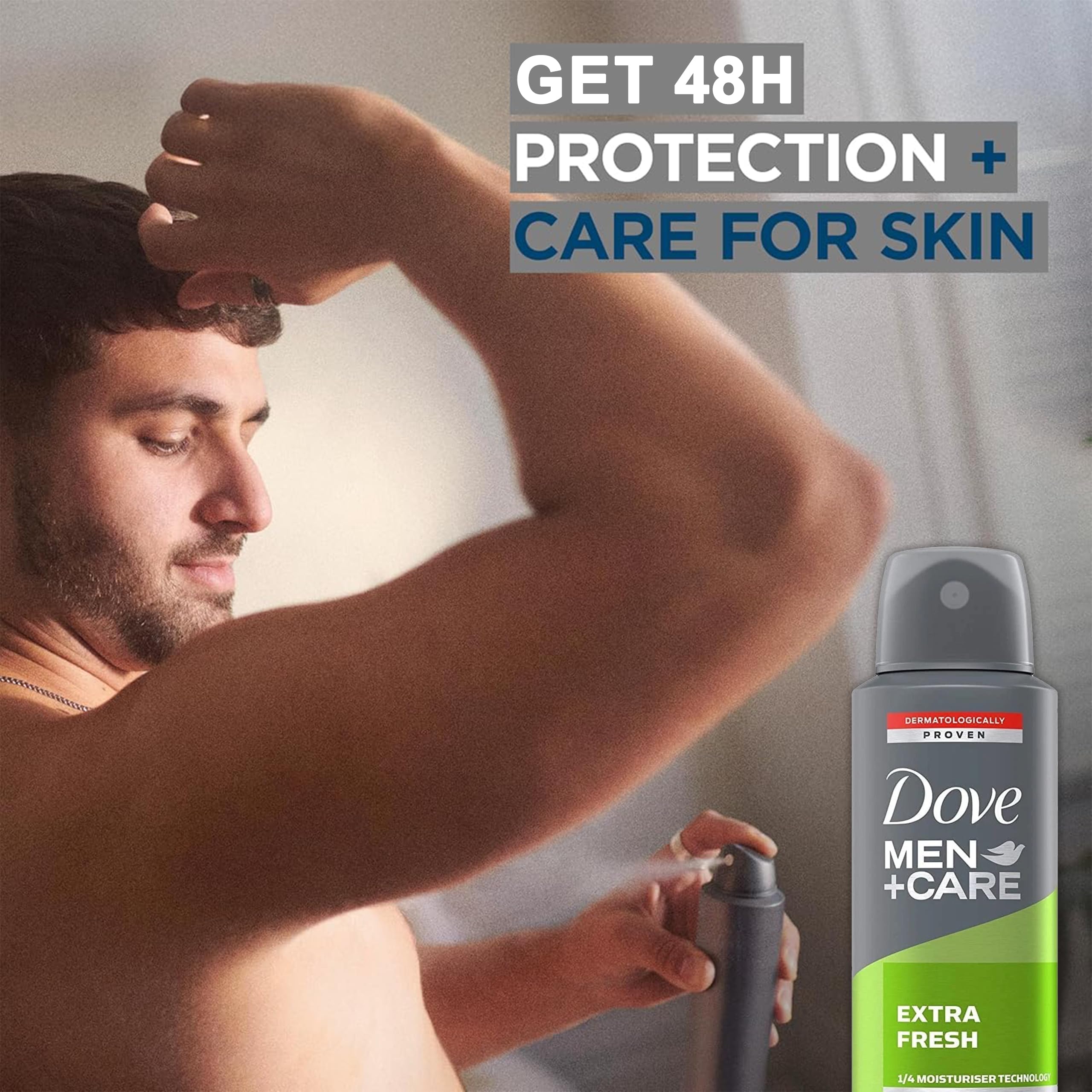 Technologie hydratante ¼ dans Dove Men+Care, douceur de la peau