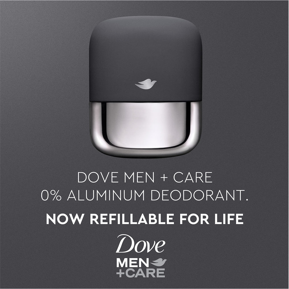 Dove Men+Care triple action moisturizer nourishes skin.