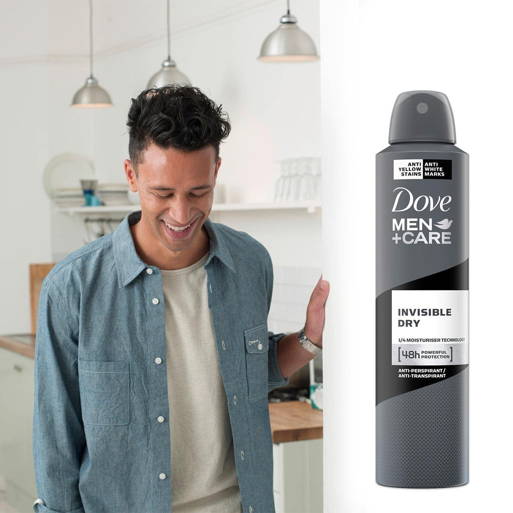 Sans irritations Dove Men Plus Care respecte la peau