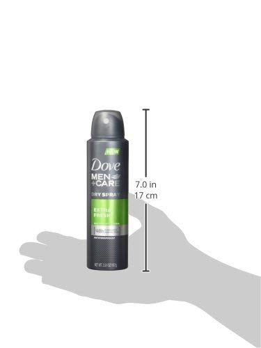 Dove Men Extra Fresh cap detail close-up with secure seal for travel
