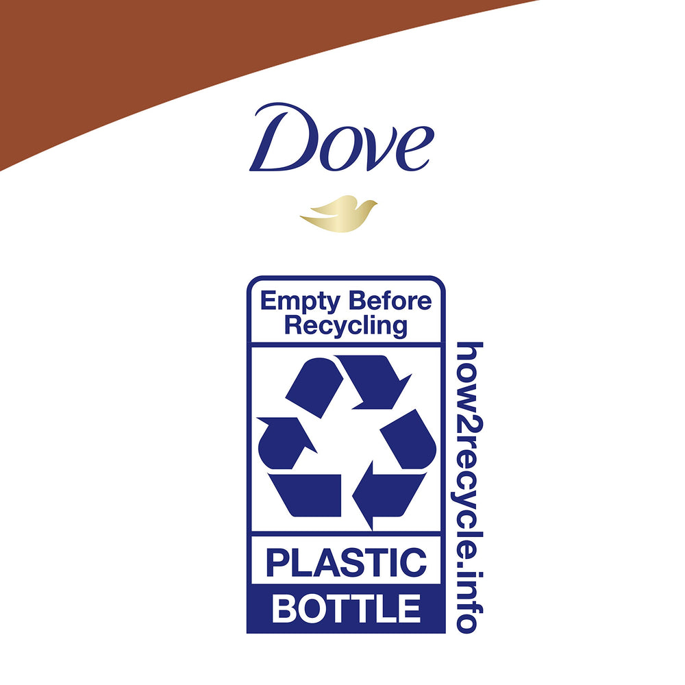 Cheveux après lavage paraissant doux et brillants avec Dove Anti-Frizz.
