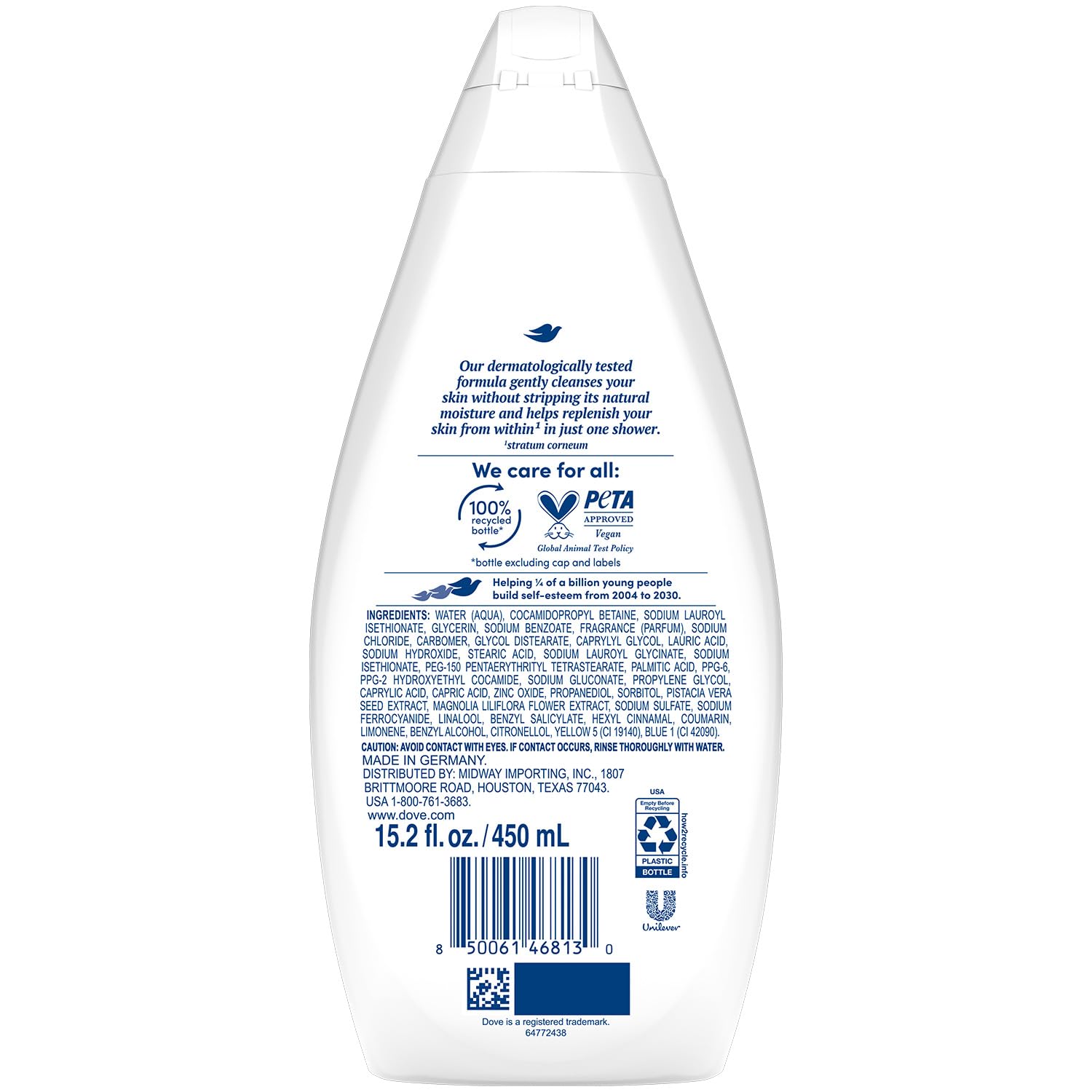 Dove Pack 3 Gel Douche: ensemble pratique pour hydratation quotidienne.