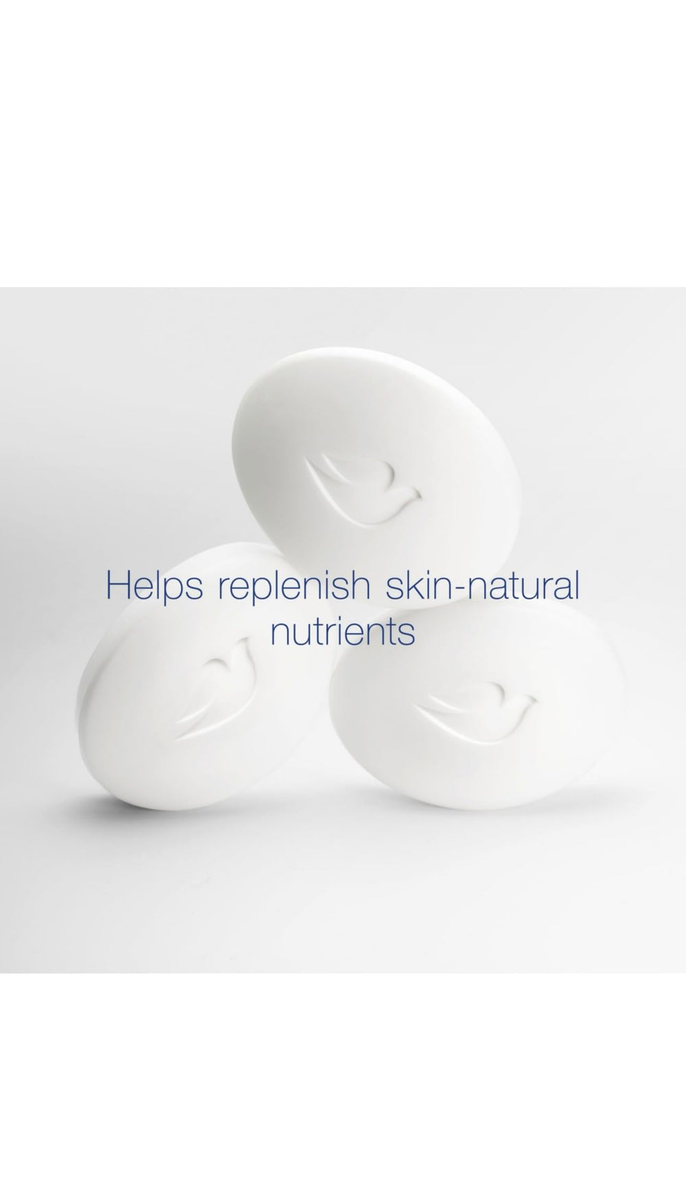 Dove paquet savon en barre 16 barres, hydratation pour tout le corps.